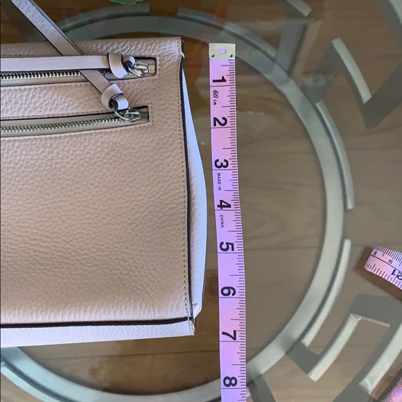 NWOT Coach Leather Pink Clutch